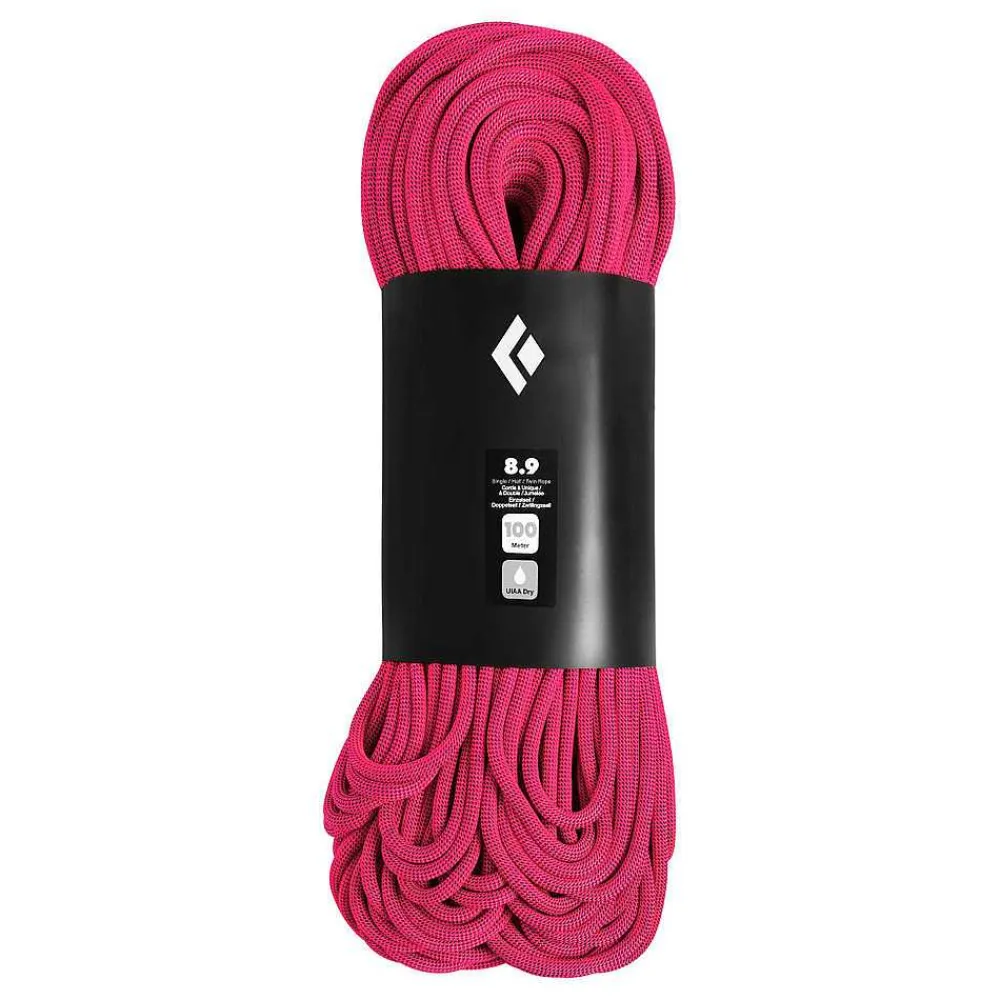Ropes>Black Diamond 8.9 Dry Climbing Rope