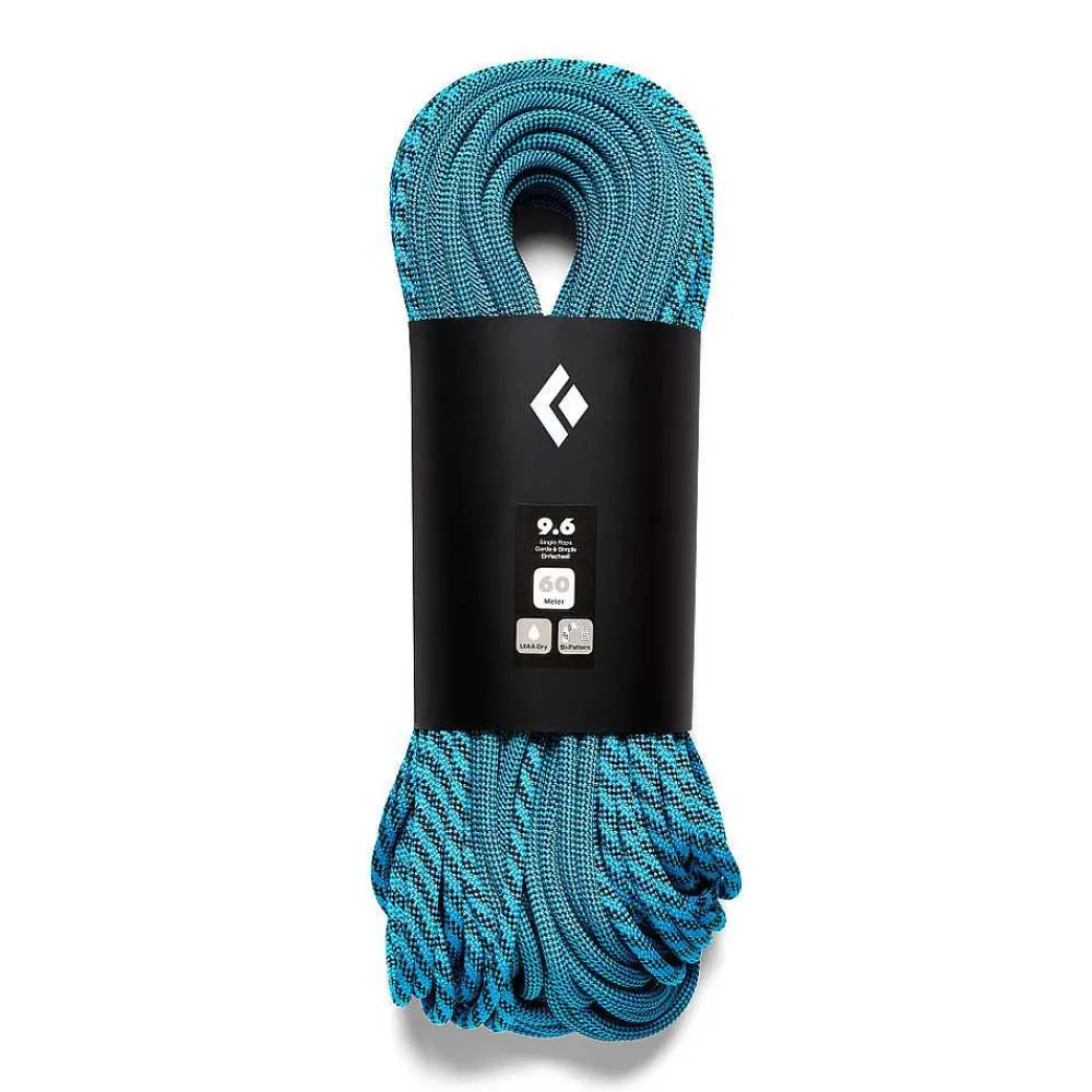 Ropes>Black Diamond 9.6 Dry Climbing Rope - Bi-Pattern