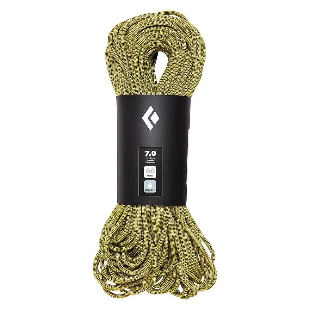 Ropes>Black Diamond 7.0 Dry 60M Climbing Rope