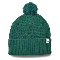 Beanies>Black Diamond Cable Cuff Pom Beanie