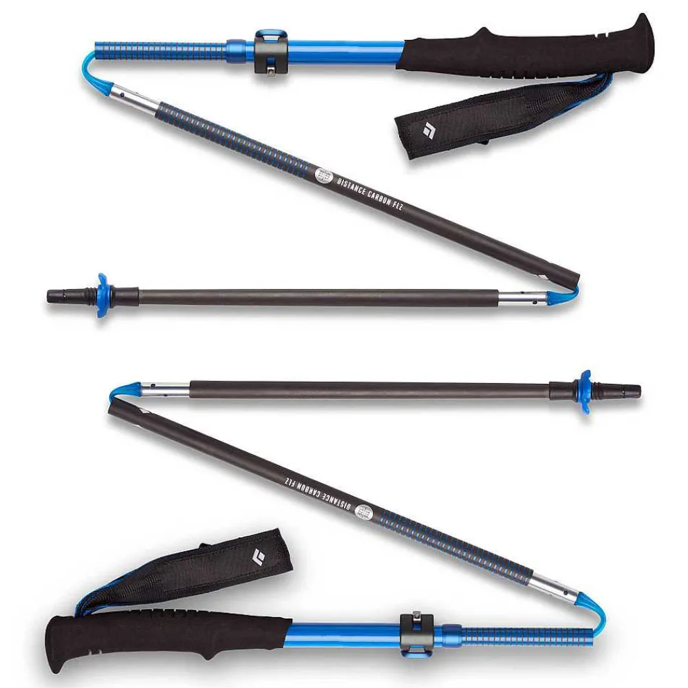 Hiking & Trekking Poles>Black Diamond Distance Carbon Flz Trekking/Running Poles