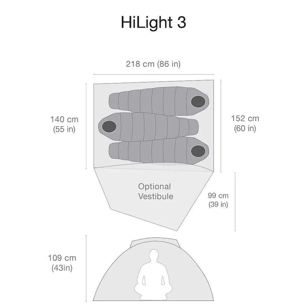 Tents>Black Diamond Hilight 3P Tent