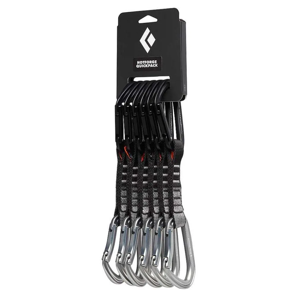 Quickdraws & Runners>Black Diamond Hotforge Quickdraw Quickpack 12Cm