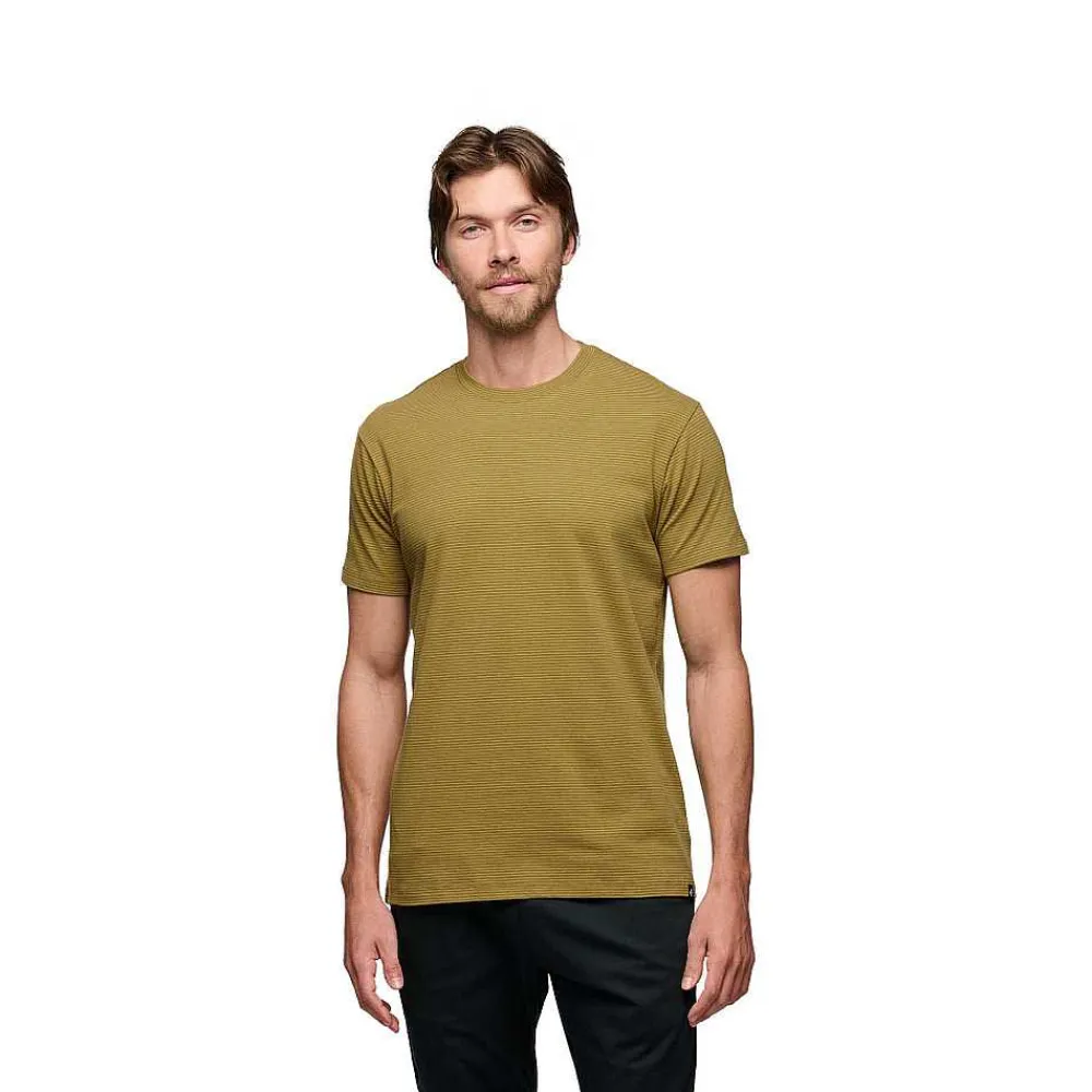 Tees & Tanks>Black Diamond Men'S Bd Stripe Tee