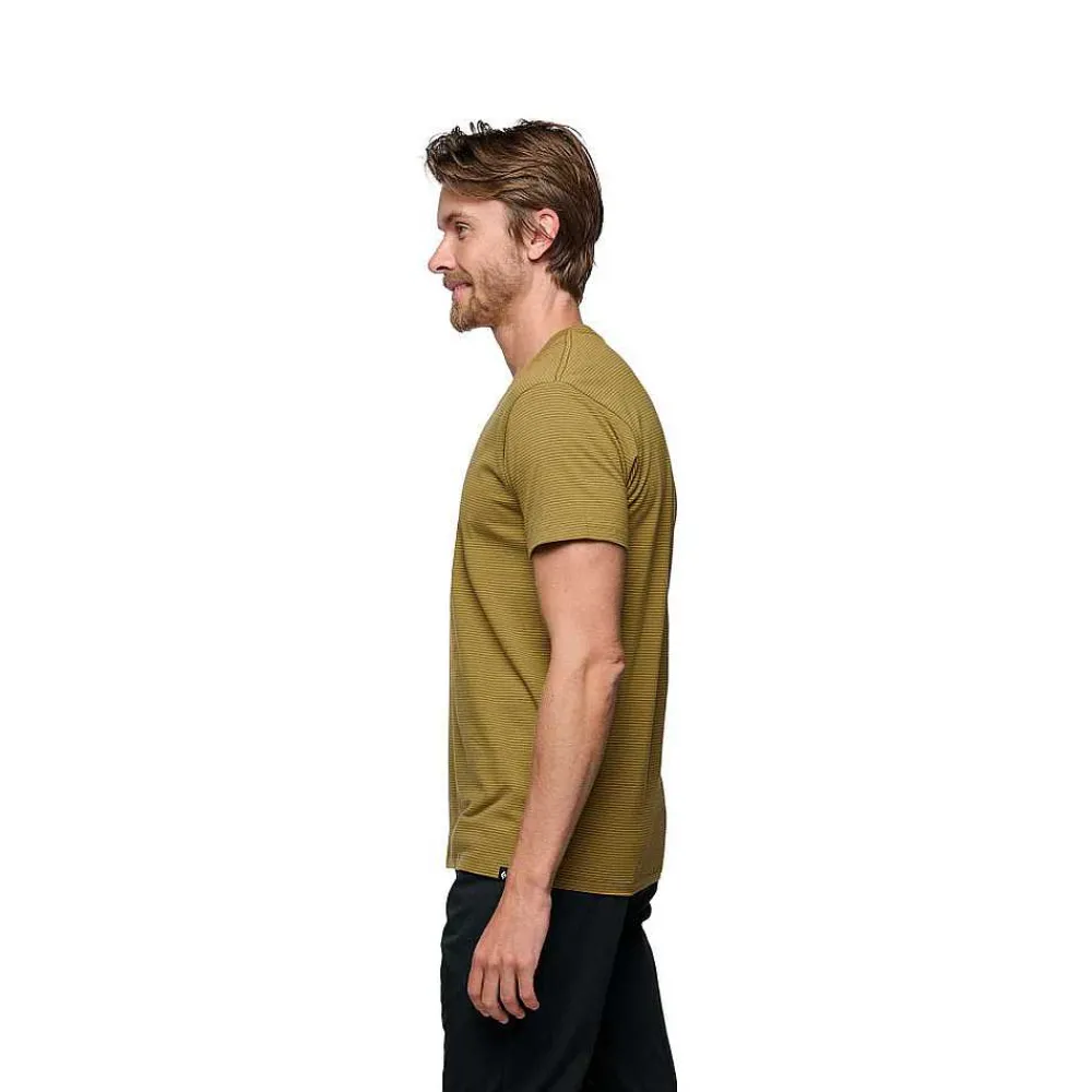 Tees & Tanks>Black Diamond Men'S Bd Stripe Tee