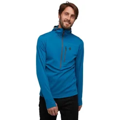 Fleece>Black Diamond Men'S Coefficient Quarter Zip Fleece Hoody