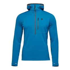 Fleece>Black Diamond Men'S Coefficient Quarter Zip Fleece Hoody