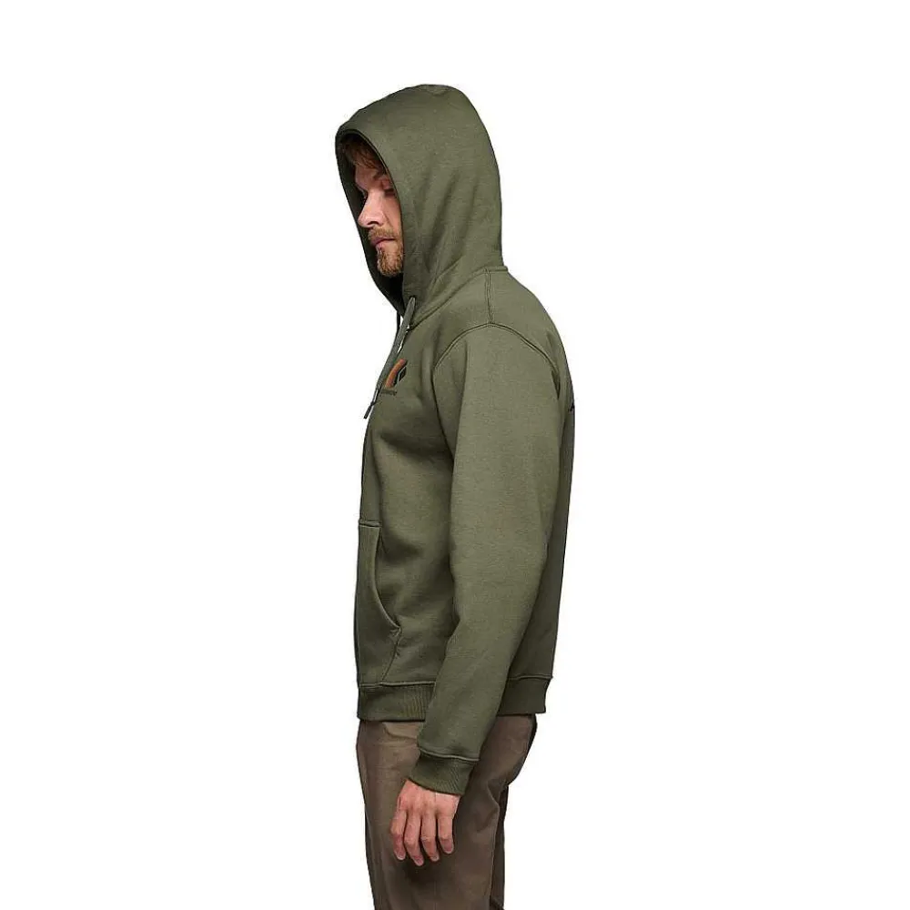 Hoodies>Black Diamond Men'S Faded Full Zip Hoody