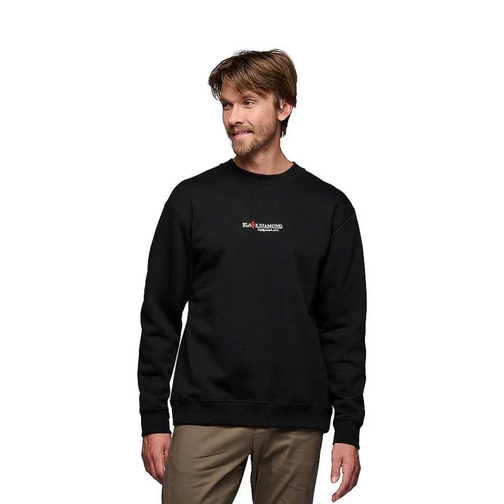 Shirts>Black Diamond Men'S Heritage Wordmark Crewneck