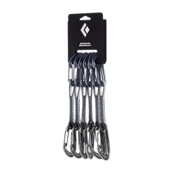 Quickdraws & Runners>Black Diamond Miniwire Quickdraw Quickpack 12Cm