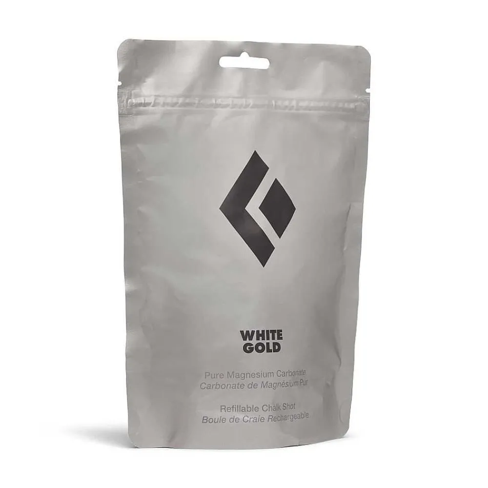 Chalk & Accessories>Black Diamond Refillable White Gold Chalk Shot