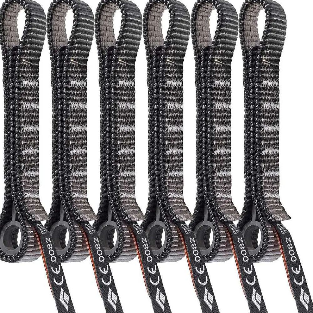 Quickdraws & Runners>Black Diamond Standard Dogbone 12Cm 6-Pack