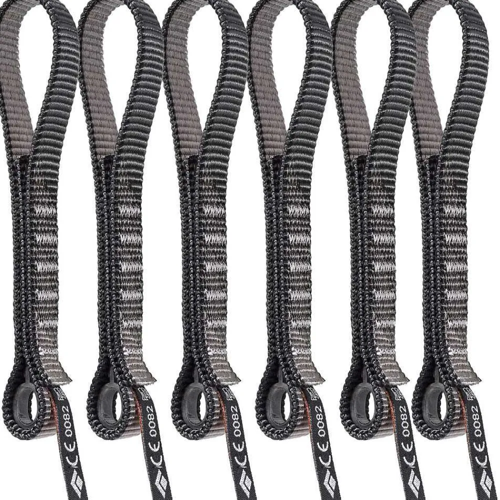 Quickdraws & Runners>Black Diamond Standard Dogbone 16Cm 6-Pack