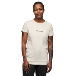 Tees & Tanks>Black Diamond Women'S Heritage Wordmark Tee