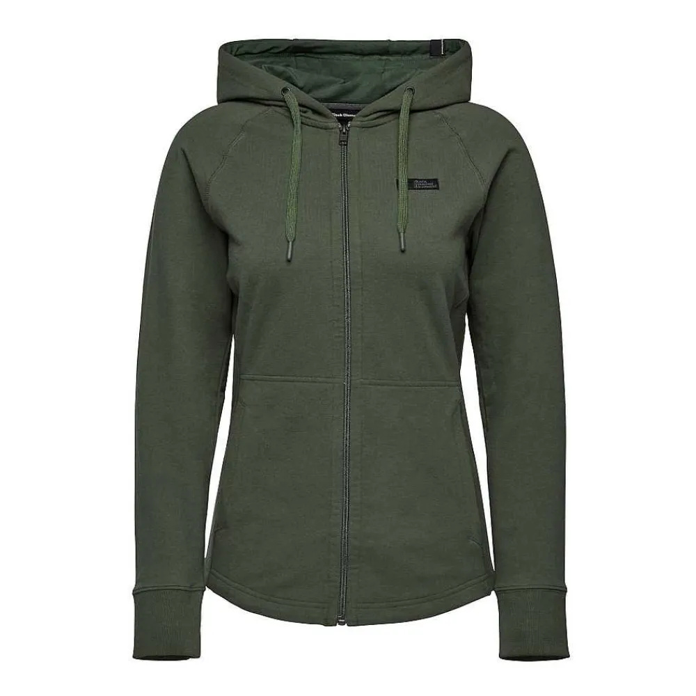 Hoodies>Black Diamond Women'S Rise And Climb Full Zip Hoody