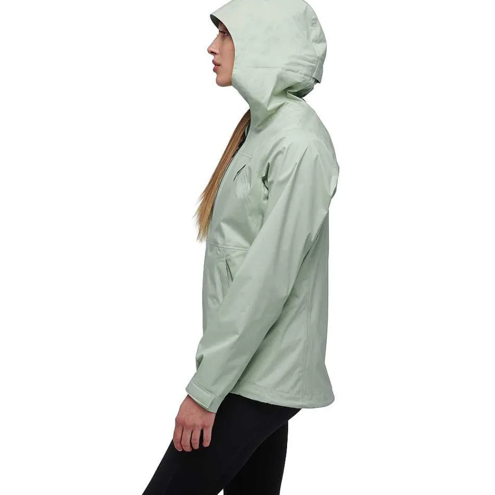 Shells>Black Diamond Women'S Stormline Stretch Anorak Rain Shell