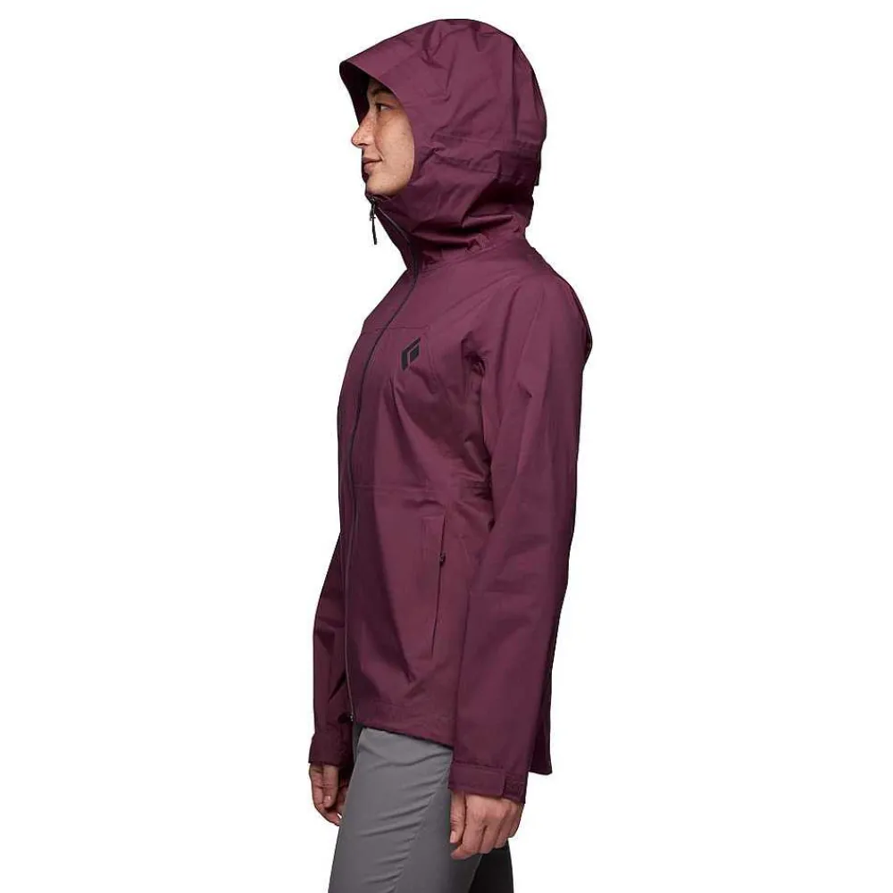 Rain Jackets>Black Diamond Women'S Stormline Stretch Rain Shell